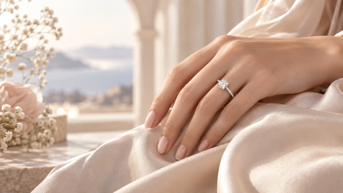 Valenne Diamonds homepage campaign